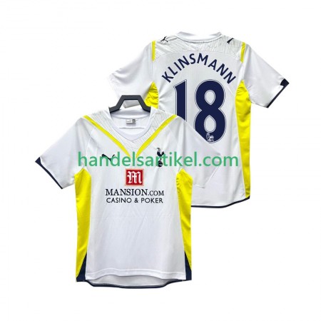 Tottenham Hotspur KLINSMANN 18 2009 2010 Retro Heim Trikotsatz Kurzarm